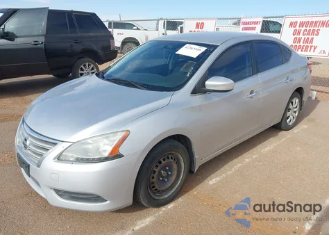 2013 Nissan Sentra Sv из США, поврежденный, VIN 3N1AB7AP5DL630725